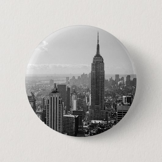 New York City Ronde Button 5,7 Cm (Voorkant)