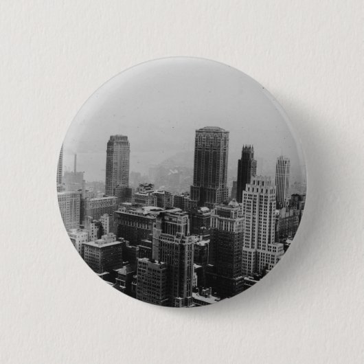 New York City Ronde Button 5,7 Cm (Voorkant)