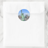 New York City Ronde Sticker (Tas)
