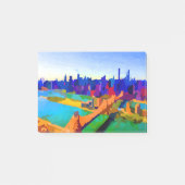 New York City Roosevelt Island Skyline Post-it® Notes (Voorkant)