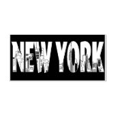 New York City Rubberstempel (Afrduk)