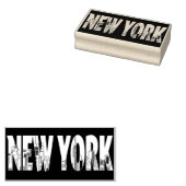 New York City Rubberstempel (Gestempeld)