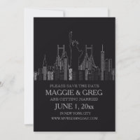 New York City Save The Date Aankondiging