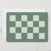 New York City Save The Date Waterverf tekening Kaart (Achterkant)