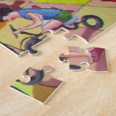 New York City Schilderij Raphael Perez Legpuzzel (Zijkant)