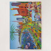 New York City Schilderij Raphael Perez Legpuzzel (Verticaal)