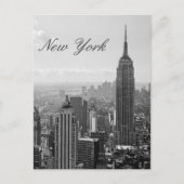  New York City Script Travel Briefkaart (Voorkant)