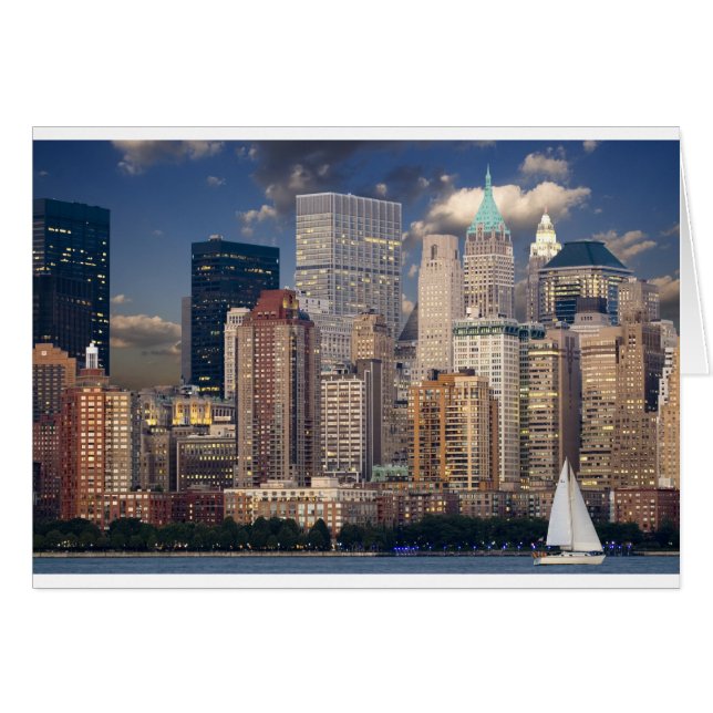 New York City Silhouet (Voorkant Horizontaal)