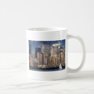 New York City Silhouet Koffiemok