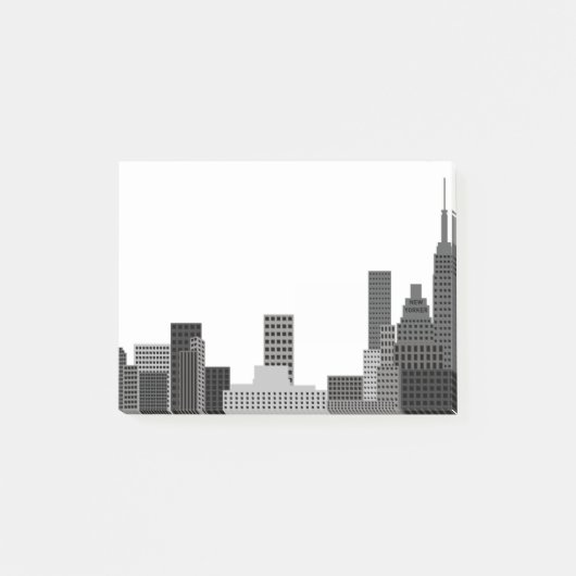 New York City Silhouet Post-it® Notes (Voorkant)