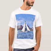 New York City Silhouet T-shirt (Voorkant)
