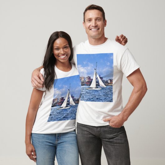 New York City Silhouet T-shirt (Unisex)