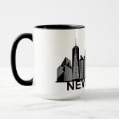 New York City silhouette Mok (Links)