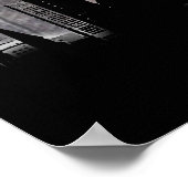 New York City Silhouette Pop Kunst Poster (Hoek)