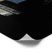 New York City Silhouette Pop Kunst Poster (Hoek)