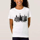 New York City silhouette T-shirt (Voorkant)