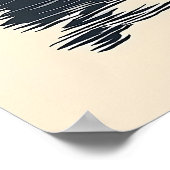 New York City Silhouetten - Skyline Reflections Poster (Hoek)