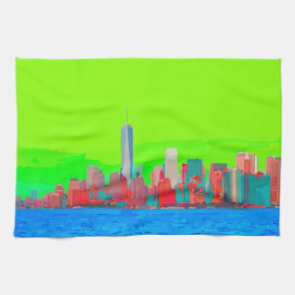 New York City Sky Line Theedoek