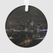 New York City Skyline #2 Ornament (achterkant)