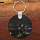 New York City Skyline #2 Sleutelhanger (Voorkant)