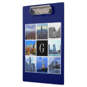 New York City Skyline 8 Afbeelding Photo Collage Klembord (Links)