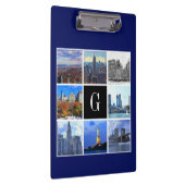 New York City Skyline 8 Afbeelding Photo Collage Klembord (Rechts)