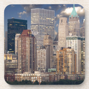 New York City Skyline Bier Onderzetter