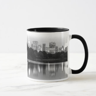 New York City Skyline bij nacht Mok