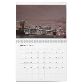 New York City Skyline bij nachtwandkalender Kalender (Feb 2026)