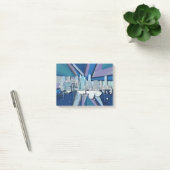 New York City Skyline | Blauw 3D Post-it® Notes (Kantoor)