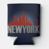 New York City Skyline Blikjeskoeler (Voorkant)