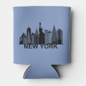 New York City skyline Blikjeskoeler (Voorkant)