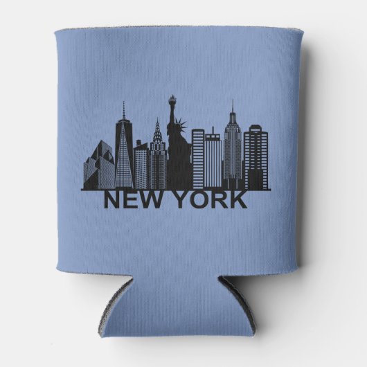 New York City skyline Blikjeskoeler (Voorkant)