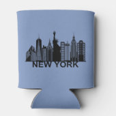 New York City skyline Blikjeskoeler (Achterkant)