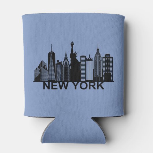 New York City skyline Blikjeskoeler (Achterkant)