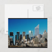 New York City Skyline Briefkaart (Voorkant / Achterkant)