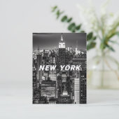 New York City Skyline Briefkaart (Staand voorkant)