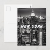 New York City Skyline Briefkaart (Voorkant / Achterkant)