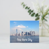 New York City Skyline Briefkaart (Staand voorkant)