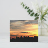 New York City Skyline Briefkaart (Staand voorkant)