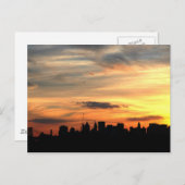 New York City Skyline Briefkaart (Voorkant / Achterkant)