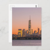 New York City skyline Briefkaart (Voorkant / Achterkant)
