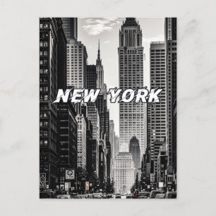 New York City Skyline Briefkaart