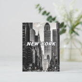 New York City Skyline Briefkaart (Staand voorkant)