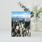New York City Skyline Briefkaart (Staand voorkant)