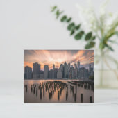 NEW YORK CITY SKYLINE BRIEFKAART (Staand voorkant)