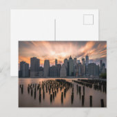 NEW YORK CITY SKYLINE BRIEFKAART (Voorkant / Achterkant)