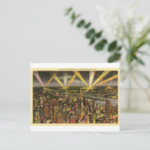  New York City Skyline Briefkaart (Staand voorkant)