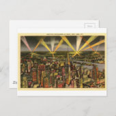  New York City Skyline Briefkaart (Voorkant / Achterkant)