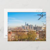 New York City Skyline Briefkaart (Voorkant / Achterkant)